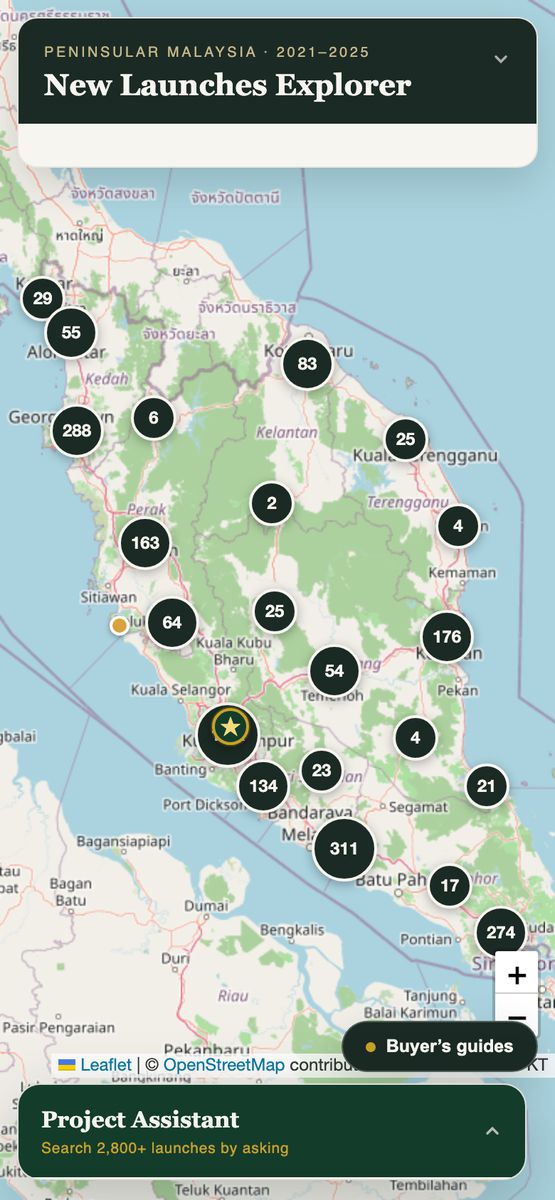 Property data crawlers on a phone, as it is live